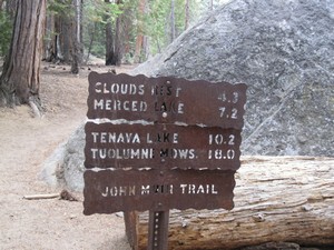 Trail to Half Dome