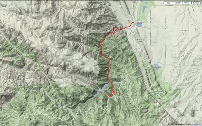 Day 1 Google Maps Terrain