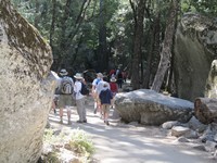 Yosemite crowds