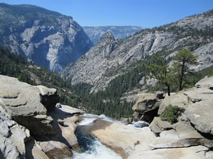 Top of Nevada Falls