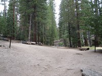 Clouds Rest trail junction