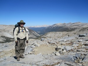 Me at the top of Donohue Pass
