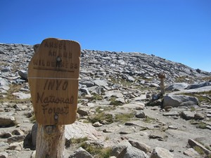 Border with Ansel Adams Wilderness