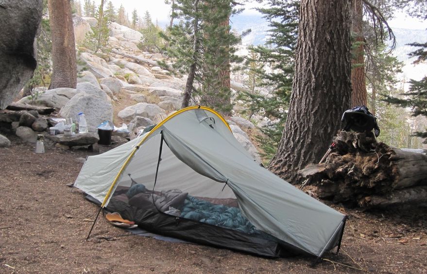 Tarptent Moment on the JMT Moment