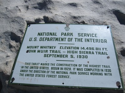 Mt Whitney