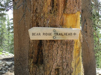 Bear Ridge Trailhead