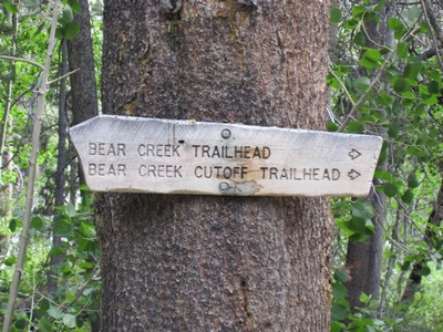 Bear Creek Trailhead