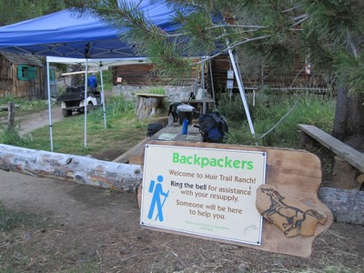 Backpackers area at MTR